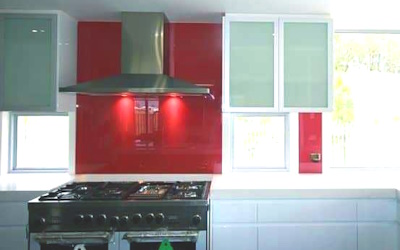 home glass splashback